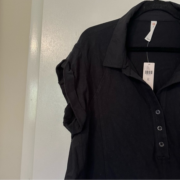 Anthropologie Daily Practice Offside Mini Dress Black Womens XL New - Picture 4 of 9